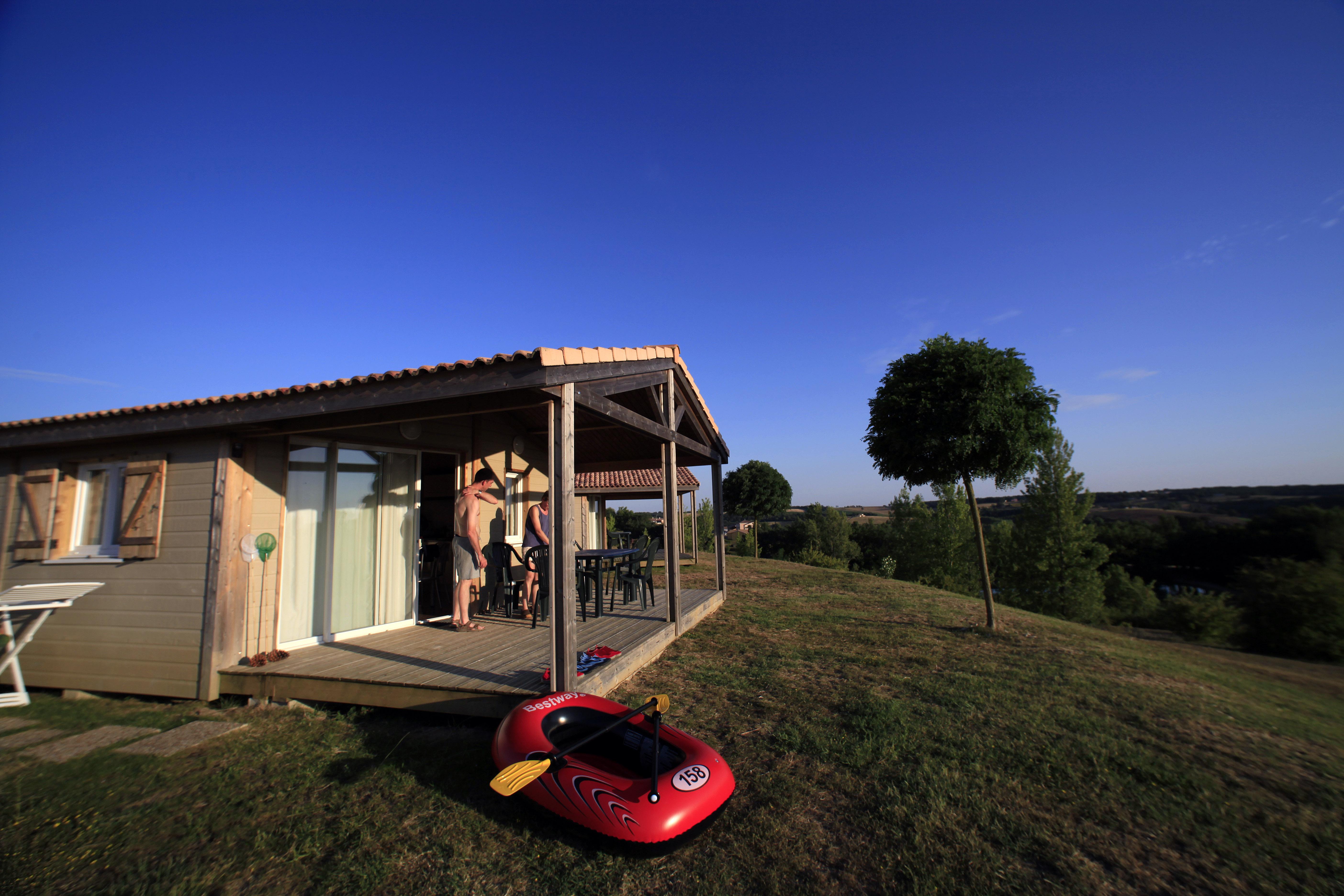 Terres De France - Les Hameaux Des Lacs Monclar-de-Quercy Exterior foto